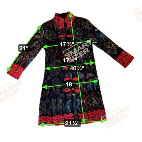 Women's Cotton Lightweight Frog Closure Button Down Trench Coat - Picture 9 of 9